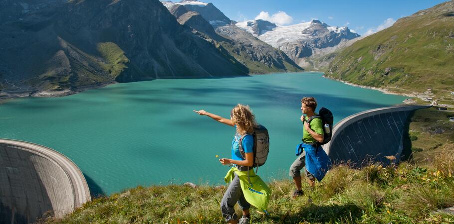 Hochgebirgsstauseen Kaprun Wasserfall & Mooserboden