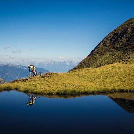 mountainbiken kaprun urlaub