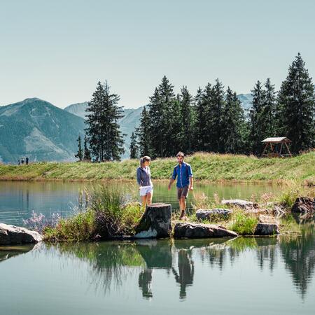 wanderung bergsee